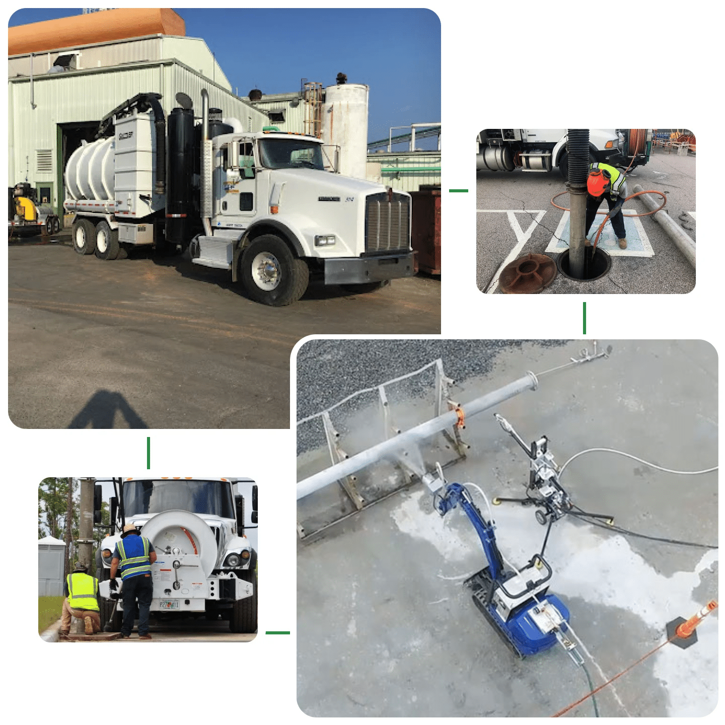 Industrial engineer analyzing valve performance during fieldwork